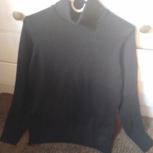 French Connection Ultra Soft Black Turtleneck Size XL NWT Retail $88!